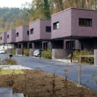 Casas-Hogar en fila, Suiza