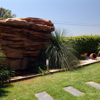 cascada piedra artificial