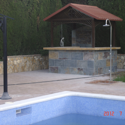 Casita piscina