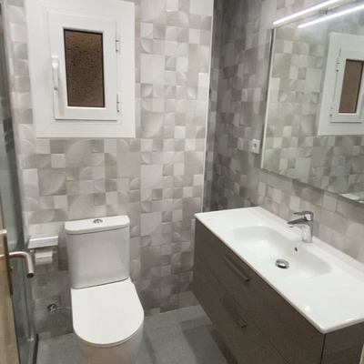 Reforma de baño en C/ Barcelona de Sant Feliu de Llobregat.