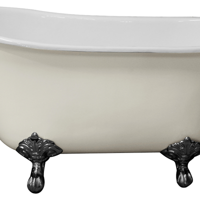 BAÑERA DE HIERRO FUNDIDO MODELO SINGLE  SLIPPER