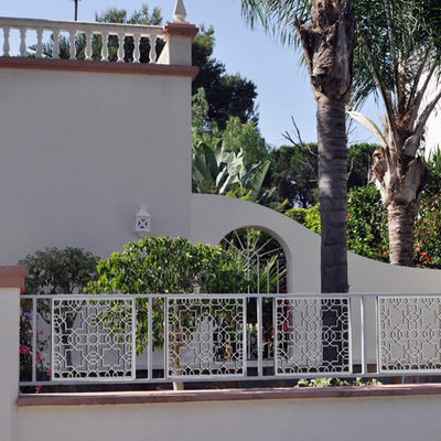 celosía de aluminio