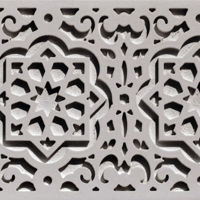 Cenefa decorativa tallada Nazarí