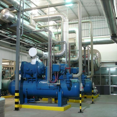 Centralización de instalaciones frigoríficas para industria alimentaria 