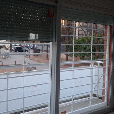 Cerramiento aluminio y reja seguridad