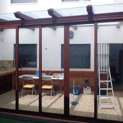 Cerramiento de Aluminio y vidrios