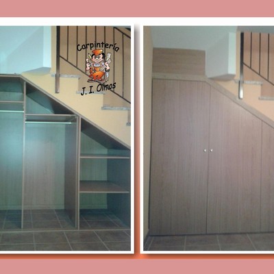 Cerramiento de hueco de la escalera