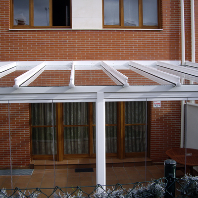 Cerramiento de terraza en La Fresneda (Asturias)