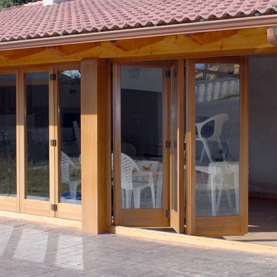 Cerramiento en madera 