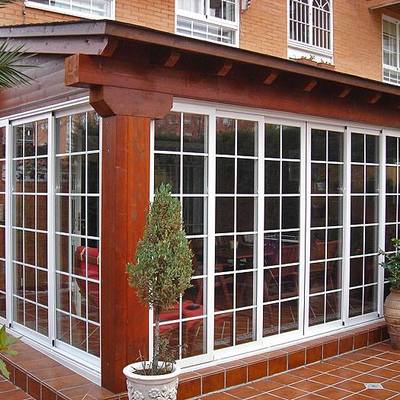 Cerramiento porche en aluminio