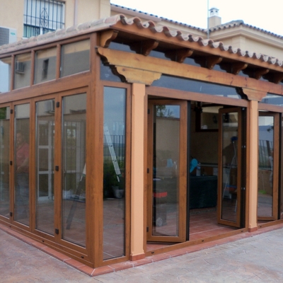 CERRAMIENTO PORCHE PVC