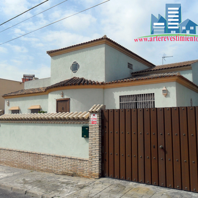 CHALE DE MORTERO FRATASADO