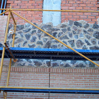 Chapados con piedra. Reforma en Puertollano