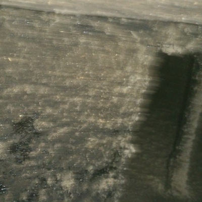 Chimenea con hollín