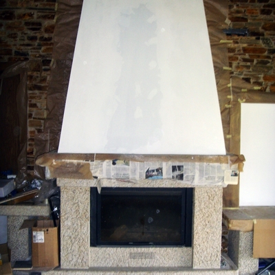 chimenea de sala