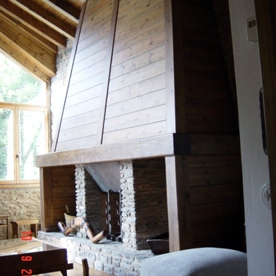 Chimenea, fuego a tierra