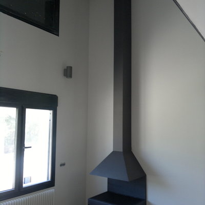 CHIMENEA METÁLICA MODELO ESPECIAL SEGÚN DF