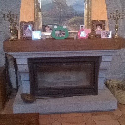 chimenea rustica 