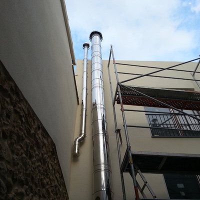 chimeneas de humos y gases 