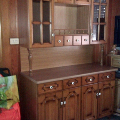 chinero en roble patinado