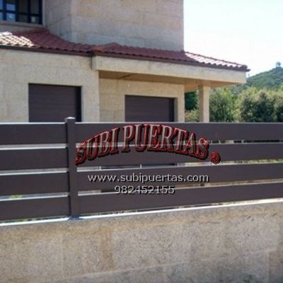 cierre aluminio soldado