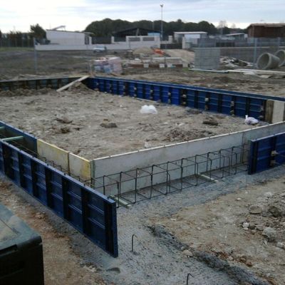 Cimentacíon de vivienda