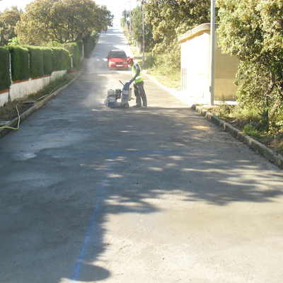 pavimentacion  calle  las labranzas /el  casar  de  escalona