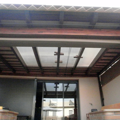 CLARABOLLA EN PERGOLA EXTERIOR