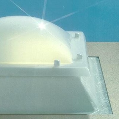 Claraboya con zócalo