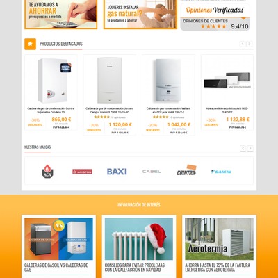 Climahorro.es Tienda online