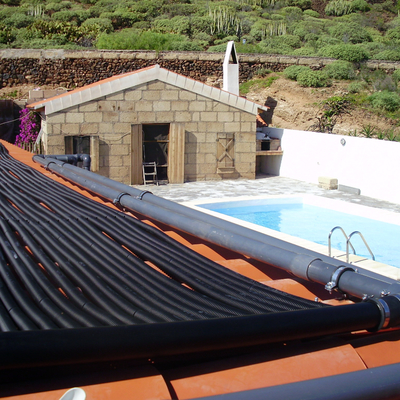 Climatización de piscina vivienda unifamiliar