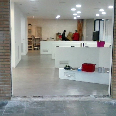 clinica dental    pavimentos continuo