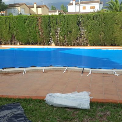 Instalación de cobertor