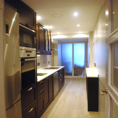 Cocina en vivienda Arturo Soria. (2017)