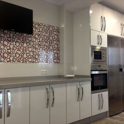 Cocina blanco alto brillo