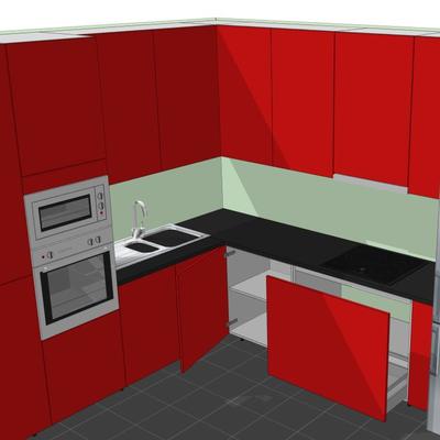 diseño 3D de cocinas