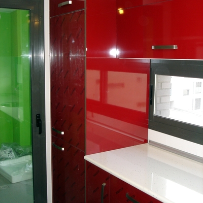 Cocina de alto brillo