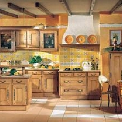 cocina de madera 