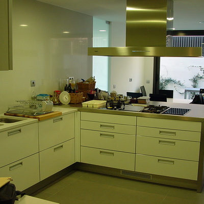 Cocina en un casa de la zona alta de Barcelona