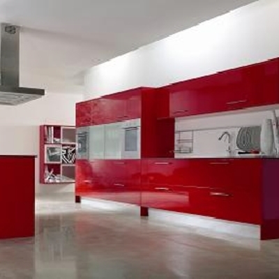 Cocina Roja brillo