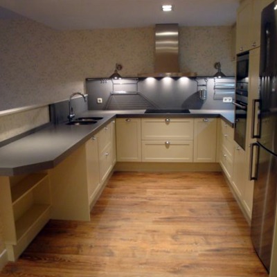 Cocina Silestone Expo Volcano