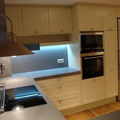 Cocina Silestone Expo Volcano