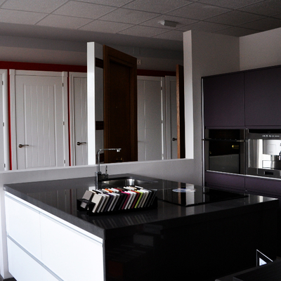 Exposición Cocina y carpintería madera