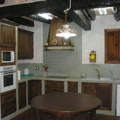 Cocina de roble