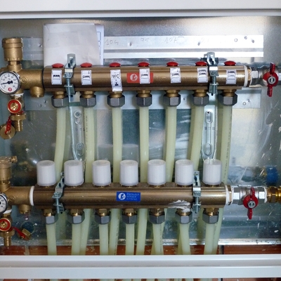 colector suelo radiante