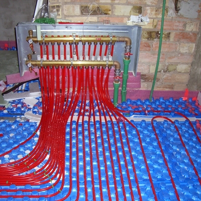 colector suelo radiante