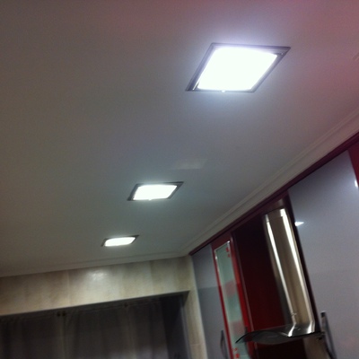 Colocacion de Dowlinght en cocina