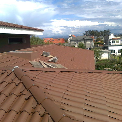 COLOCACION DE TEJA CURVA