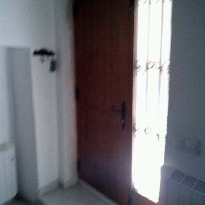 Colocación puerta rustica