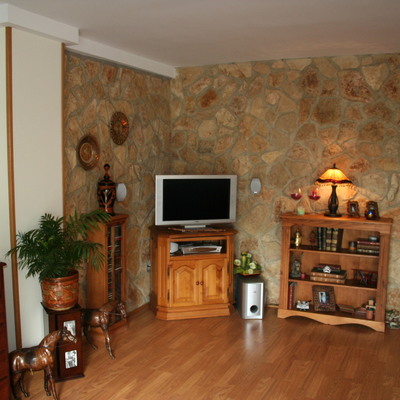 Comedor esquina piedra natural